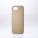エレコム iPhone 16e バックパネル カメラ/背面保護 ソフトレザー 薄型 バックプレート グレージュ