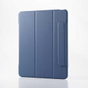 【即納】エレコム iPad Air ケース 13インチ ( M3 / M2 ) マグネット式フラップ カバー 2アングル スタンド オートスリープ機能 軽量 薄...