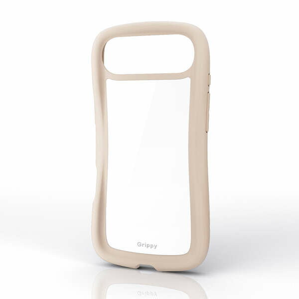 乐天商城 - 【即納】エレコム iPhone Air ケース ハイブリッド 衝撃吸収 磁気吸着対応メタルステッカー付 ストラップホール付 ストラップホールシート付 Grippy ベージュ