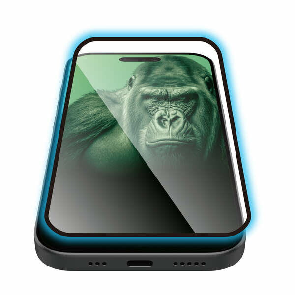 乐天商城 - 【即納】エレコム iPhone 17 Pro Max ガラスフィルム 高透明 ブルーライトカット 全周保護 角割れ防止 フレーム付 10H Gorilla(R) 薄型 指紋防止 気泡防止 飛散防止 ブラック