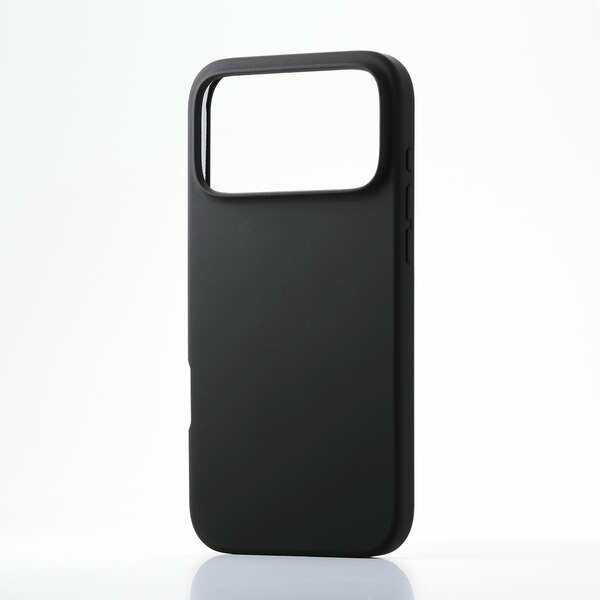 乐天商城 - 【即納】エレコム iPhone 17 Pro Max ケース ハイブリッドシリコン アンチダストコート ブラック