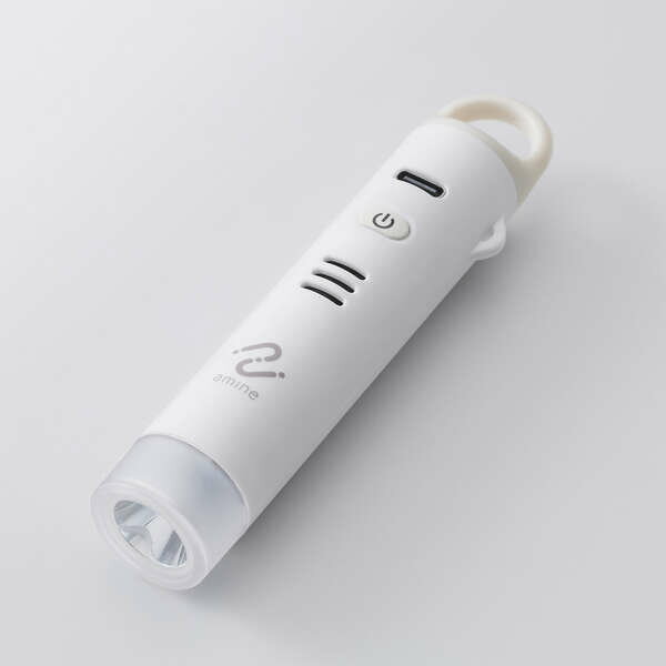 【即納】エレコム 紛失防止タグ Apple「探す」対応 iPhone用 防犯ブザー 充電式 音と光 SOS機能 サイレ..