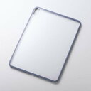 【即納】エレコム iPad Air ケース 11インチ ( M3 / M2 ) / 10.9インチ 第5世代 第4世代 カバー 耐衝撃 背面クリア ブルーグレー