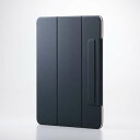 【即納】エレコム iPad Pro ケース 13インチ ( M4 ) マグネット着脱フラップ カバー 2アングル スタンド オートスリープ機能 軽量 薄型 ネイ...