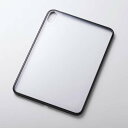 【即納】エレコム iPad ケース 11インチ ( A16 ) / 10.9インチ 第10世代 カバー 耐衝撃 背面クリア ブラック