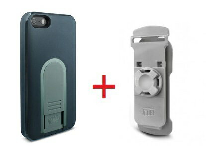 Intuitive Cube Japan X-Guard iPhone SE/5/5s用ケース（ブラック）&ベルトクリップセット [LG-MA03-0218_LG-XC01-0258_SET]|| ハードケース カバー iPhone5 iPhone5s黒 アイフォン5 おしゃれ 海外ブランド おもしろ 【newyear_d19】