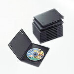 ��¨Ǽ�ۥ��쥳�� DVD�ȡ��륱���� 10�ޥ� �֥�å� [CCD-DVD03BK]|| ELECOM