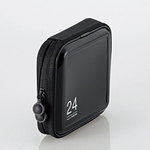 ��¨Ǽ�ۥ��쥳�� CD/DVD�ե����ʡ�������(24���Ǽ) CCD-H24���꡼�� �֥�å� CCD-H24BK [CCD-H24BK]|| ELECOM