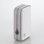 エレコム CD/DVDファスナーケース(96枚収納) CCD-H96シリーズ ホワイト CCD-H96WH [CCD-H96WH]|| ELECOM