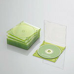 エレコム Blu-ray/DVD/CDケース(スリム/PS/1枚収納) CCD-JSCS10シリーズ ...