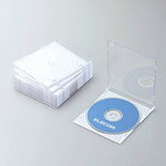 【即納】エレコム Blu-ray/DVD/CDケース(スリム/PS/1枚収納) CCD-JSCS10シリーズ ホワイト CCD-JSCS10WH [CCD-JSCS10WH]|| ELECOM