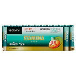 SONY アルカリ乾電池　「スタミナ」 単4形 12本パック LR03SG-12PD [LR03SG-12PD]