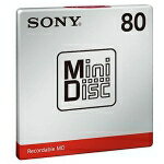 SONY ミニディスク 80分 1枚パック MDW80T