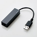 ¨Ǽۥ쥳 USB2.0 LANץ [EDC-FUA2-B]