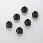 エレコム スペアイヤーキャップ Mサイズ：ブラック EHP-CAP20MBK [EHP-CAP20MBK]|| ELECOM