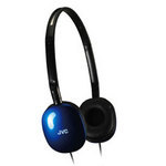 JVCケンウッド ヘッドバンド式ポータブルヘッドホン ブルー HA-S160-AA [HA-S160-AA]