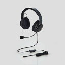 【即納】エレコム ゲーミングヘッドセット/ARMA/オーバーヘッド/ブラック HS-ARMA100BK
