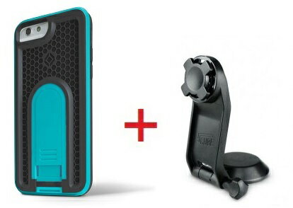 Intuitive Cube Japan X-Guard iPhone6/6s用ケース（ブルー）&三脚ホルダーセット [LG-MA08-3208_LG-XC05-0188_SET]|| ハードケース カバー カメラ スマホ 固定 旅行 アイフォン6 青 iPhone6s おしゃれ 海外ブランド おもしろ 【newyear_d19】