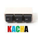 Thinking Power Project 手遊びガジェット KACHA Reboot Anytime TPT-KACHA-01 3つのキーを同時押し リブート コマンド 「Ctrl」+「Alt」+「Delete」 操作 パソコン キーボード キータッチ 本体ケース キースイッチ 取り外し可能 取り換え可能 安全