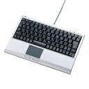 【即納】サンワサプライ タッチパッド付キーボード SKB-TP01SVN