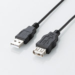 エレコム エコUSB2.0延長ケーブル（AM - AFタイプ）[ブラック] 2.0m U2C-JE20BK [U2C-JE20BK]|| ELECOM
