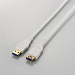 【即納】エレコム USB3.0延長ケーブル [USB3.0(A - A)] ホワイト 2.0m USB3-E20WH [USB3-E20WH]|| ELECOM