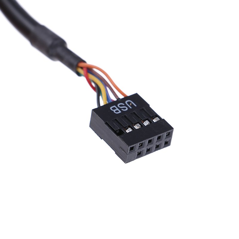 USB 2.0 - USB 3.0 �ԥ�إå��Ѵ������֥� �ޥ����ܡ��ɾ��USB2.0 9pin�� USB 3.0 20pin(19�ԥ�)���Ѵ���(ǧ����USB2.0)[E4]