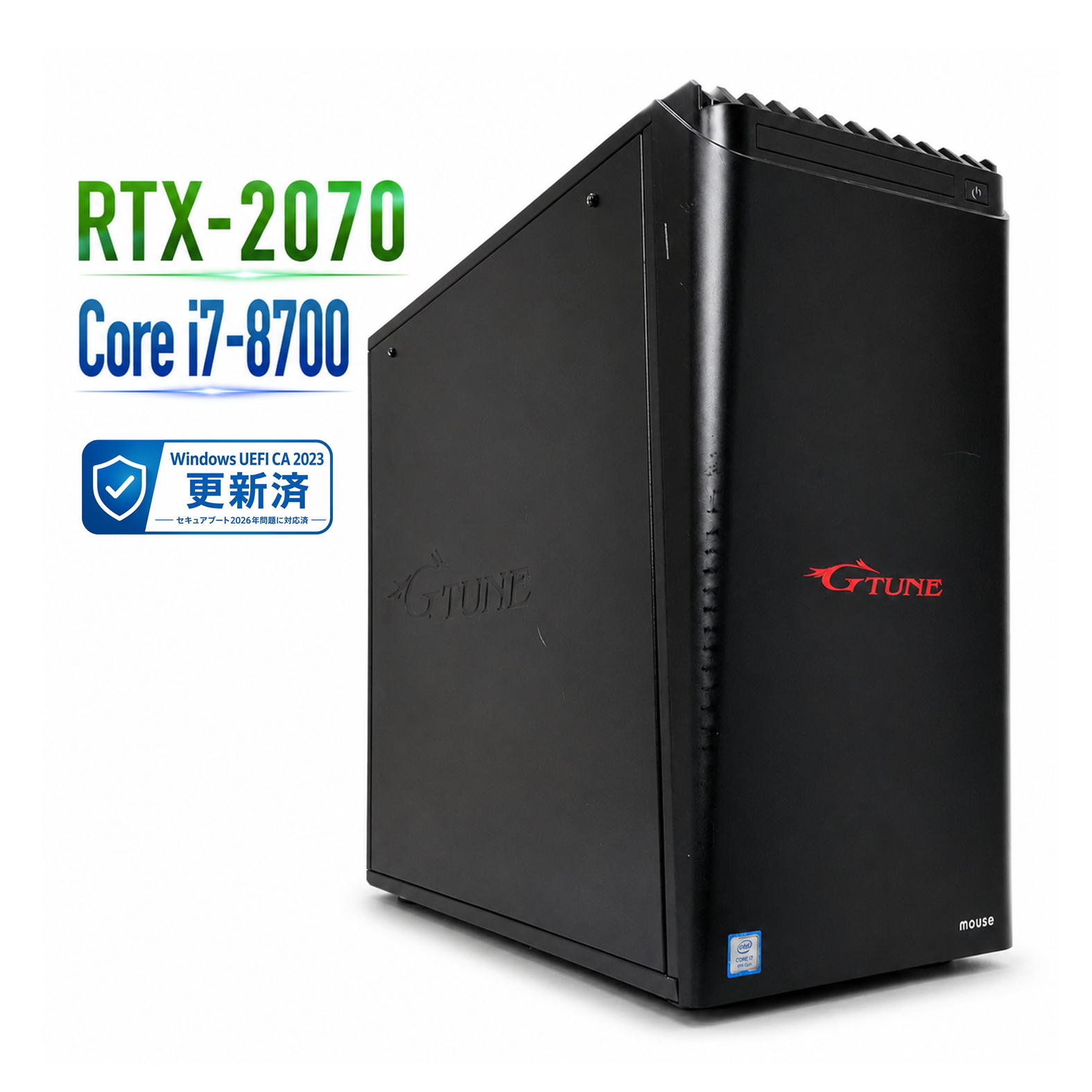 Other - 【中古ゲーミングPC】マウス G-Tune NG-i690 / GeForce RTX 2070 / Core i7-8700 / 16GB / 2.5