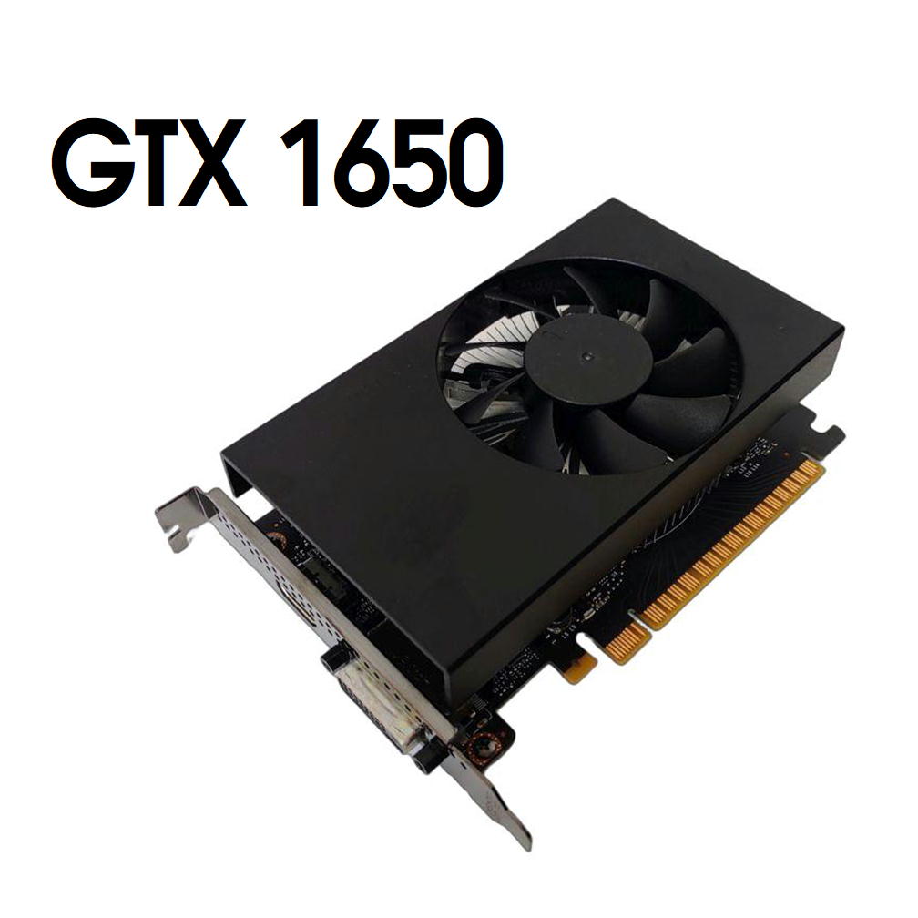 【中古パーツ】GeForce GTX 1650 4GB GDDR5 補助電源不要 1週間動作保証 グラフィックボード ビデオカード