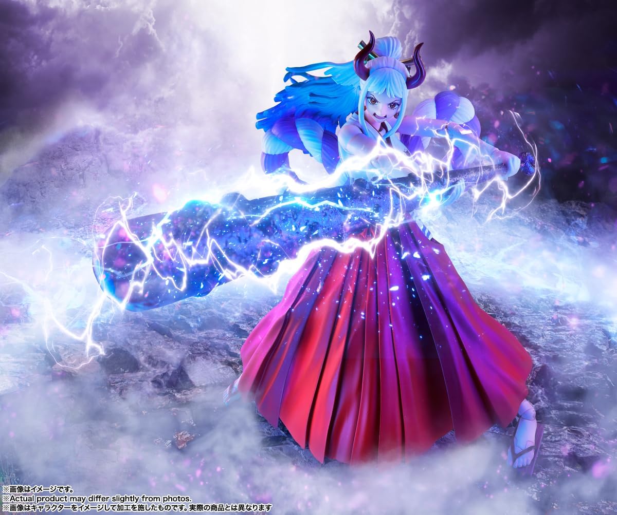 【ポイント5倍 1/24 20時〜】ワンピース フィギュア TAMASHII NATIONS TAMASHII NATIONS S.H.フィギュアーツ ONE PIECE ヤマト 約185mm PVC&ABS製 塗装済み可動フィギュア 少年ジャンプ 送料無料 新品 未開封 figure