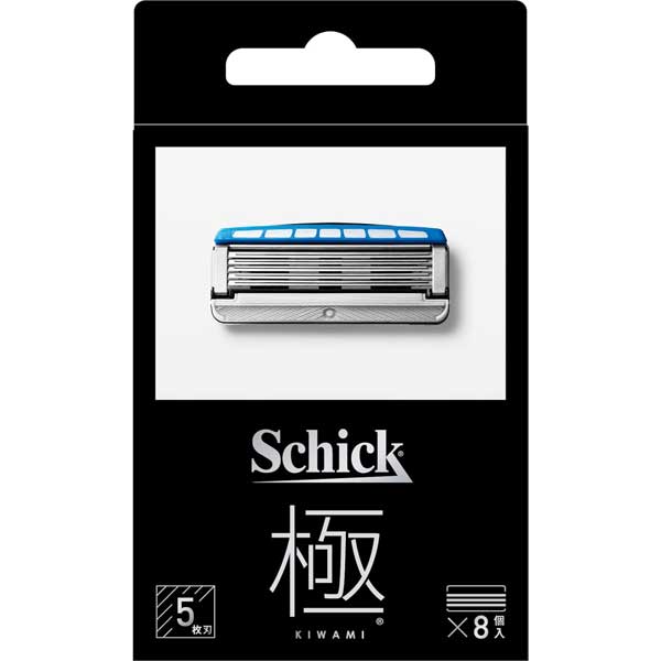 シック|Schick 極 KIWAMI 替刃(8コ入)KWM-8