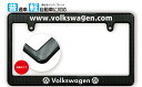 太縁サイズ カーボン調 ナンバーフレーム VOLKSWAGEN (フォルクスワーゲン) ライセンスフレーム 日本サイズ JPNサイズ 汎用ナンバーフレーム 1枚