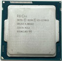 中古 PCパーツ ■ CPU ■ Intel XEON E3-1230 v3 ■ 第4世代(Haswell) ■ 3.3GHz (8MB/ 5 GT/s/ FCLGA1150) ■デスクトップ ワークステーション サーバー用