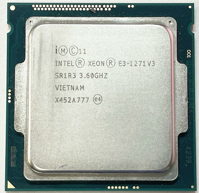  PCѡ  CPU  Intel XEON E3-1271 v3  4(Haswell)  3.6GHz (8MB/ 5 GT/s/ FCLGA1150) ǥȥåסơ󡦥С