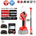 高枝切りバサミ 高枝切りはさみ 高枝切りバサミ 切断直径40mm 電動剪定ばさみ 剪定ばさみ 充電式 コードレス 切断直径40mm 高枝切り剪定ばさみ 太い校 強力 250cm 延長ポール 高枝 電動チェーンソー 高枝ノコギリ 園芸用具 軽量 切断回数と電池残量表示 日本語説明書 2年保証