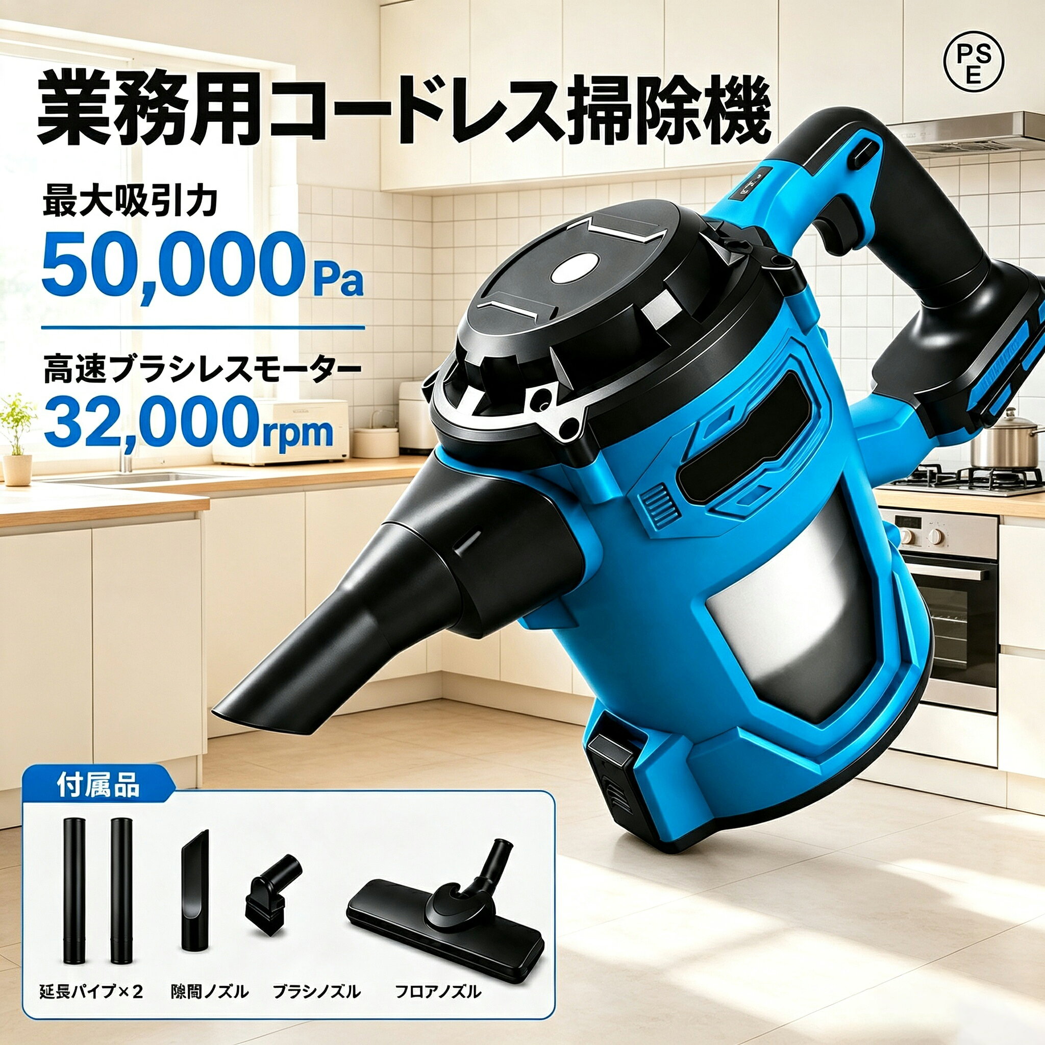 【2026最新登場】 業務用掃除機 掃除機 強力吸引 50000PA リンサークリーナー マキタ互換 カーペットクリーナー ペット ハンディクリーナー 大容量5L ハンディ掃除機 ワイヤレス掃除機 家庭用 車用 ペット用 ブロアー機能 落ち葉 工業用 大掃除 集塵機 敬老の日 新生活