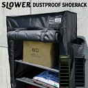 スロウワー ダストルーフ シューズラック クーパー(SLOWER DUSTROOF SHOERACK Cooper 収納ラック ミリタリー メンズライク メンズ...