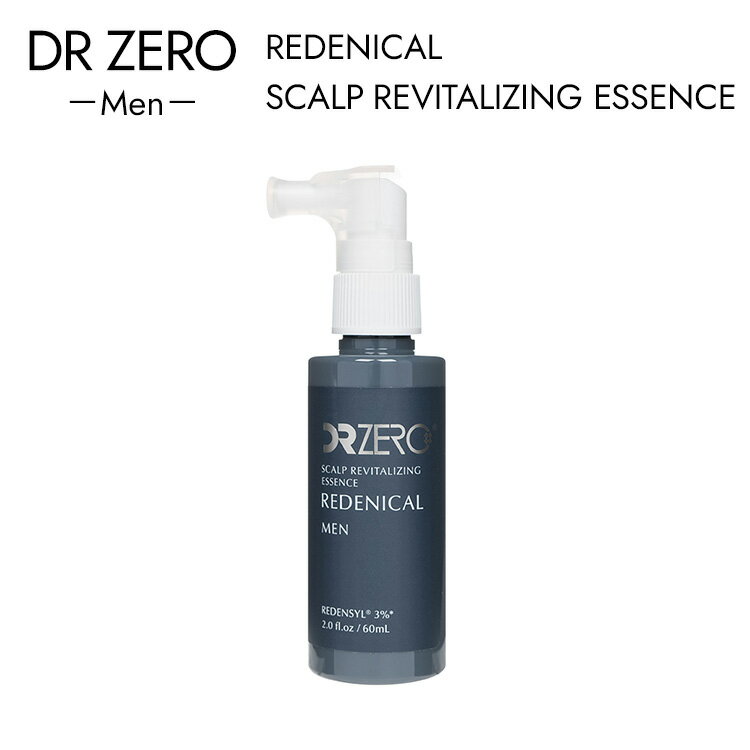 DR ZERO リデニカル スカルプリバイタライジング エッセンス 60ml 男性用（ドクターゼロ REDENICAL SCALP REVITALIZING ESSENCE スカルプケア 頭皮）