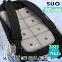 【300円OFFクーポン】【2025最新版】SUO 256ICE COOL Ruck プラス グラデチェック(スオ アイスクール リュック 背中 ひんやり 熱中...