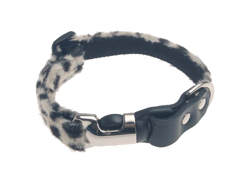 犬 ペット 首輪【DOGS フェイクファー カラー 25〜42 cm (ホワイト）犬の首輪】フェイクファー アニマ..