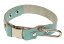 DOGS LD レザー カラー 15〜20 cm (ブルー） 犬の首輪