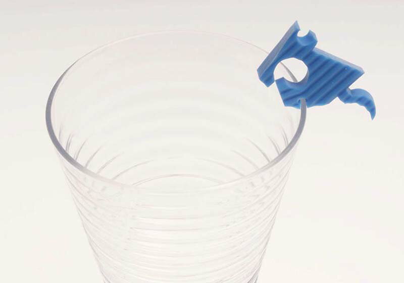 パーティー ワイングラス 【 LIVIT パーティー チャーム ニャン CAT グラスマーカー (8個入) 】ねこグッズ パーティー グッズ シリコン製 ワインチャーム