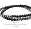 ץ ֥쥹 줤 18 YG 632 ֥å ˥ إޥ  2Ϣ ץߥ ֥쥹å 18  楣å Black Onyx Hematite Combi Bracelet 28vingt-huit  Mens  ǰ 