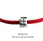 silver925 664  å ɳ֥쥹å С925  楣å Cross Waxed Cord Bracelet 28vingt-huit  mens ˥å  ǰ 