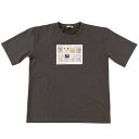 猫 Tシャツ 半袖 可愛い 猫好き ふくふくにゃんこ キャラクター ユニセックス Lサイズ ゆったり 丸首 ハピンズ