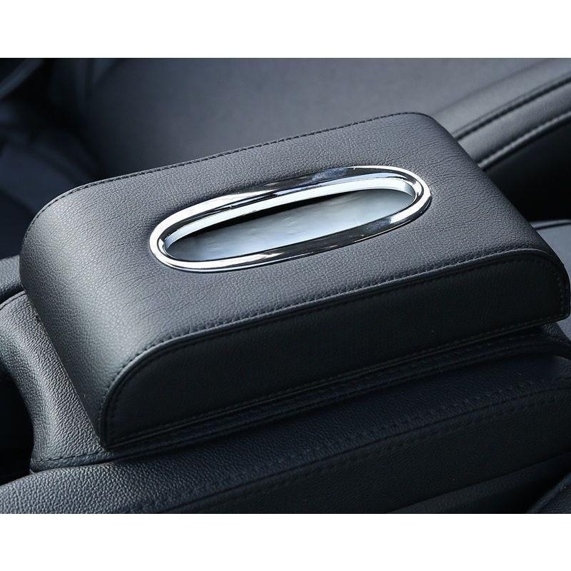 ベントレー コンチネンタルフライングスパー ターボ フライングスパー ベンテイガ ミュルザンヌ 車用 ティッシュケース ティッシュホルダー PUレザー 高級感 マグネット開閉 詰め替え簡単 センターコンソール 肘置き 内装パーツ カスタム アクセサリー