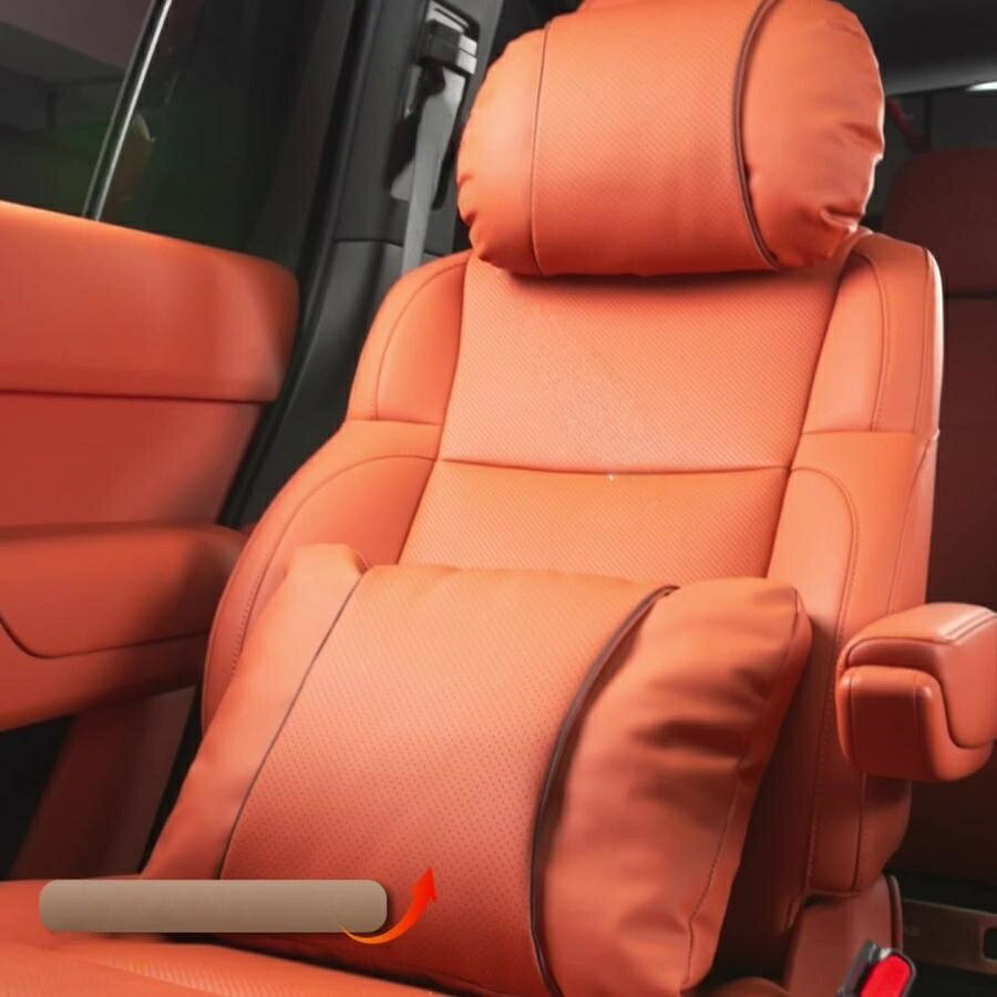 トヨタ ヴィッツ ヴェルファイア ヴォクシー 車用 低反発 クッション 首枕 腰枕 ネックパッド 腰当てクッション 背当てクッション