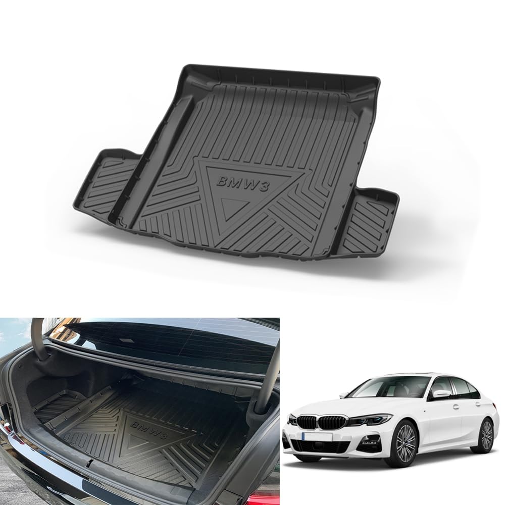 商品詳細と製品仕様 - COLLECTION SPEC - 【商品概要】BMW 3シリーズ G20 (2019年~2021年) (G21は適合しない)のラゲッジマットです。汚れ防止、滑り防止、傷防止、立体フロアマット内装、3Dラゲージトレイなどの機能で、対象箇所を汚れやキズなどから守り、日常のお手入れとドレスアップをサポートします。 TPE素材などの商品仕様は下記をご確認ください。【注目ポイント】汚れ防止、滑り防止、傷防止、立体フロアマット内装、3Dラゲージトレイなど、商品ごとの仕様に合わせた実用性を備えています。ご購入前に適合車種・取付位置・商品の形状をご確認ください。【デザイン・保護性能】傷や汚れを防ぐだけでなく、愛車にデコレーションを施して高級感を演出します。使用するとおしゃれ度がグッとアップ！手軽に想像以上のドレスアップ効果をもたらします。【素材・耐久性】高品質なTPE素材で、環境に配慮した素材を採用しています。引っ越しや旅行する時に尖った物は車に傷をつけやすいので、本製品は傷や汚れを防ぐことができます。天然の革に比べると、耐水性と防汚性があり、手入れも簡単です。TPE材質は丈夫で傷がつきにくく、汚れが付着しても拭き取りやすく、お手入れも簡単です。【適合車種・対応情報】BMW 3シリーズ G20 ※G21は適合しない 車種専用設計 ご注意：荷室内の左右手前にはネットがある場合は、ラゲッジマットの両側を折りたたんで、切って使用できます。詳細は商品画像を参照します。なお、グレードにより形状、サイズが異なる場合があります。必ず実車で形状、サイズ確認後、ご購入ください。入荷後、サイズが合わないなどの場合は、ご遠慮なくご連絡ください。すぐに対応いたします。【取付方法】本製品は取付簡単です。商品をトランクに置くだけで取付完了です。脱着も簡単にできます。到着後すぐに取付できます。初心者でも手軽にカスタムできます。 安心のサービス保証 - SERVICE GUARANTEE - ■【商品・適合について】当店では、ドレスアップパーツやカーアクセサリーを多数取り揃えております。ぜひご覧ください。適合がご不明な場合や、お探しの商品が見つからない場合は、お気軽にお問い合わせください。 ■【商品到着後の確認について】商品到着後は、取り付け前に商品の形状・取付位置をご確認ください。初期不良や気になる点がございましたら、レビュー前に当店までご連絡ください。迅速に対応いたします。 ■【お問い合わせ方法】購入前：「ショップへ相談」から購入後：「購入履歴」→「ショップへ問い合わせる」からご不明な点はお気軽にお問い合わせください。 注目検索キーワード - SEARCH KEYWORDS - BMW、3シリーズ、G20、(2019年~2021年)、(G21は適合しない)、ラゲッジマット、トランクマット、カーゴマット、折りたたみ可能、車種専用設計、汚れ防止、滑り防止、傷防止、立体フロアマット内装、3Dラゲージトレイ、3Dラゲッジマット、マット、保護パーツ、取付簡単、TPE素材、装飾用品、カーアクセサリー