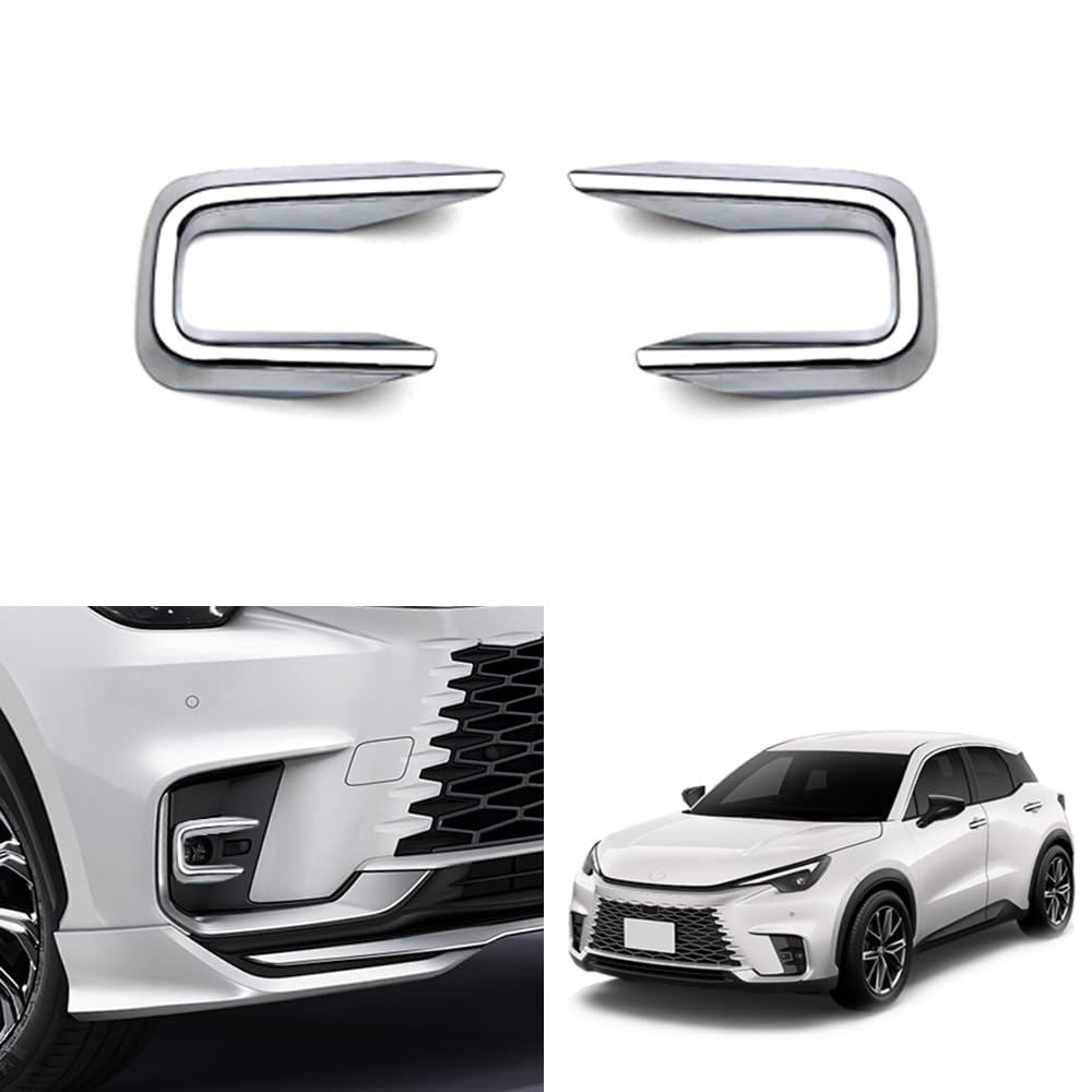 【適合車種】レクサス LBX MAYH1#型 (2023年12月〜) LEXUS 車種専用設計。【高品質素材】本製品はABS樹脂が製造するので、フォグライトカバーは軽量で耐久性があり、防水性能や高温耐性に優れています。耐熱性と耐寒性はもちろん、割れたり壊れたりしにくく、傷から愛車を守ることができます。【ドレスアップ・傷対策】傷を防ぐだけでなく、愛車にデコレーションを施して高級感を演出します。使用するとおしゃれ度がグッとアップ！お手軽いに想像以上のドレスアップ効果をもたらします。【取り付け簡単】製品裏面のテープを剥がして、ワンタッチで装着可能。初心者でもお手軽にカスタムできます。ご注意：気温が15度以下の場合は、必ず加熱してから貼ってください。装着前、はくり紙をお剥がしください。【安心保証】弊社の商品は出荷前に厳格な検査を受けるので、ご安心して購入してください。物流などの理由により個々の製品に不具合が生じた場合は、何か問題がございましたら、下記の方法でお気軽に問い合わせてください。「アカウントサービス」＞「注文履歴」＞「販売元」＞「質問する」。