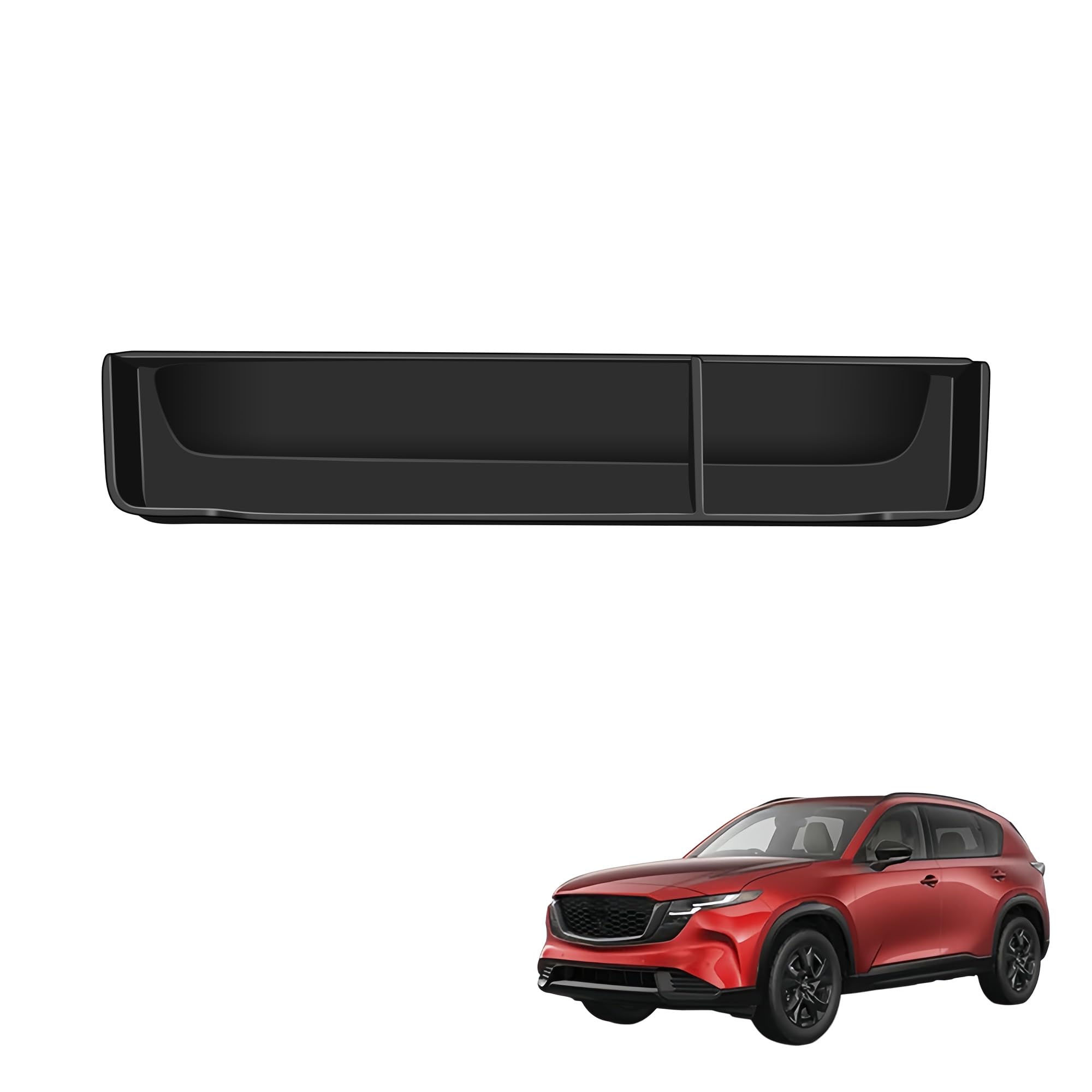 【適合情報】 新型CX-5 3代目 KM系(2026(令和8)年5月~)全グレード対応.※ご購入前に、愛車の形状、年式及びモデルを必ず確認し、適合性をご確認ください.【清潔とスタイル】：車内を整理しやすくなります。のを防ぎ、キズ、汚れ、水濡れを効果的に防止し、快適な車内環境を保つことができます。同時に、スタイリッシュなデザインで車内の内装を引き立て、高級感を演出します。【高品質ABS素材】：高品質のABS素材を採用しており、耐久性に優れています。色あせや変形がしにくく、長期間美しい状態を保つことができます。また、取り付け部位と密着する、ガタツキが生じません。無臭なので、快適なドライブをお楽しみいただけます。【簡単取付】：取り付け方法は簡単で、誰でも容易に操作できます。特別な工具は必要なく、製品を取り付け部位に接続するだけで設置が完了します。【品質保証】当社では出荷前に厳格な検査を行っておりますので、ご安心してご購入いただけます。もし何かご質問やご不明点がございましたら、直ちに対応いたします。